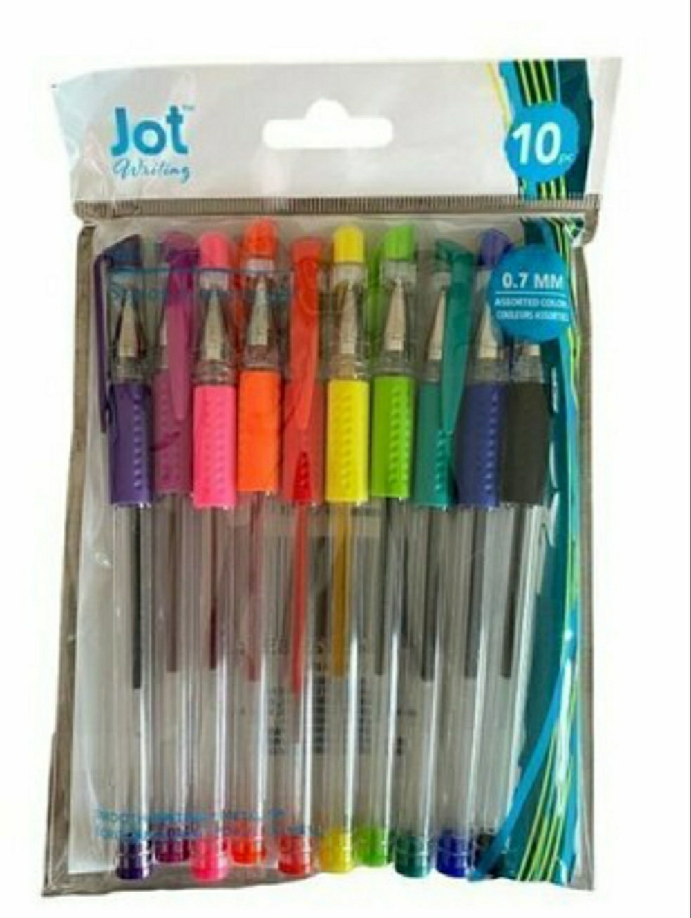 Jot Writing 10-Pack Assorted Color Gel Pens